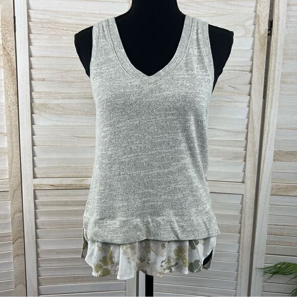 3/$25 Anthropologie Deletta Dava Layered Tank Top XS - Picture 2 of 12
